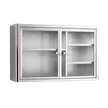 Wall mounted stainless steel kitchen pantry cupboard